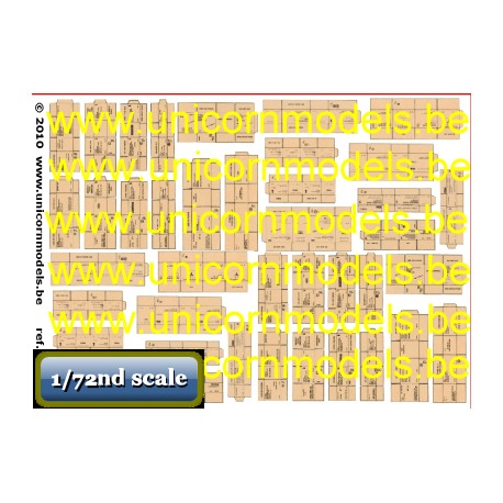 WW II US cardboard boxes set 1