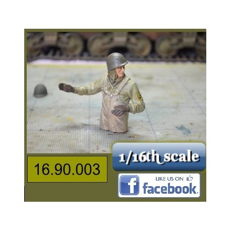 WW II American Tank Officer