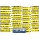 Painted roadsigns Bastogne & Ardennes on decal