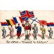 WW I Entente Nations Flags