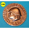 wall plaque Mussolini