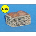 wicker basket with bread