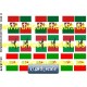 WW II Italian flags