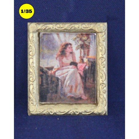 picture frame 29 x 34 mm "straight"