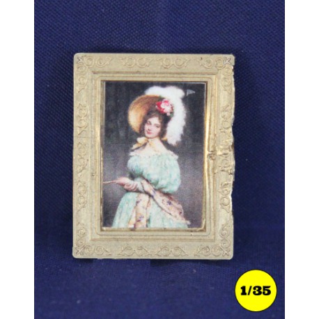 picture frame 25 x 31 mm "straight"