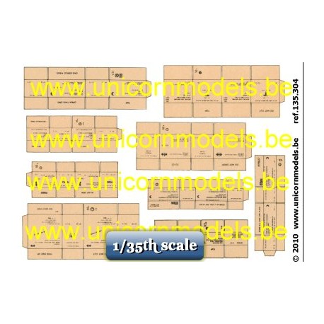 US Cardboardboxes (set 2)