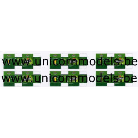 Heineken cardboard boxes