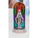 Madonna with stained glass