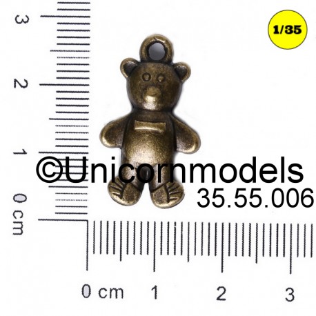 Toy bear 25 mm