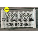 Garden fence with pilars 65 mm