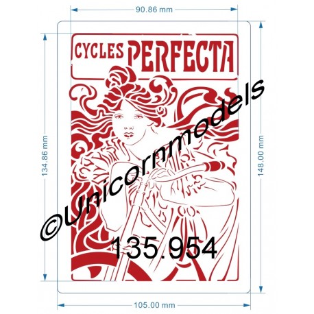 Cycles Perfecta medium stencil