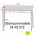 Rectangular table