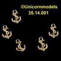 Anchor 10 x 6 mm with rope