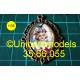 Domed picture frame 40 x 22 mm Portrait