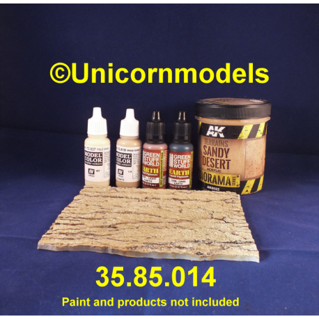 Desert terrain 145 x 125 mm