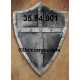 Shield 75 x 56 mm