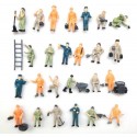 Figurines civilian workers