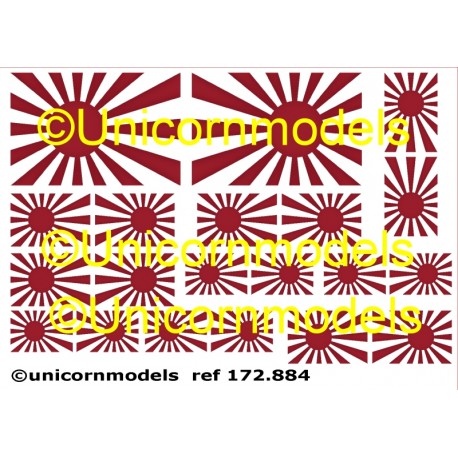 Japanese naval flags WWI + WWII