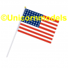 US 48 star flag 30x20 cm