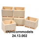wood potato box