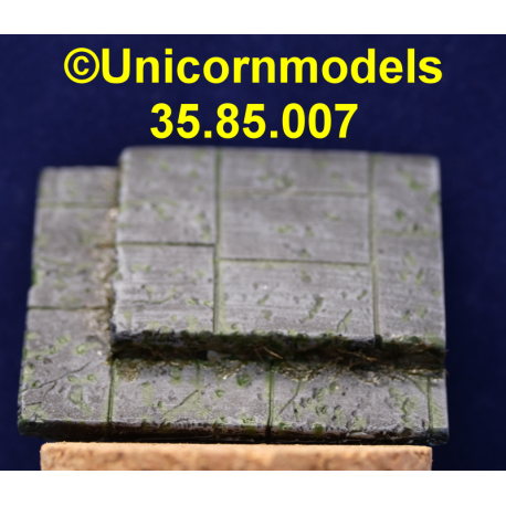 sokkel large stone base with step 60x55 mm