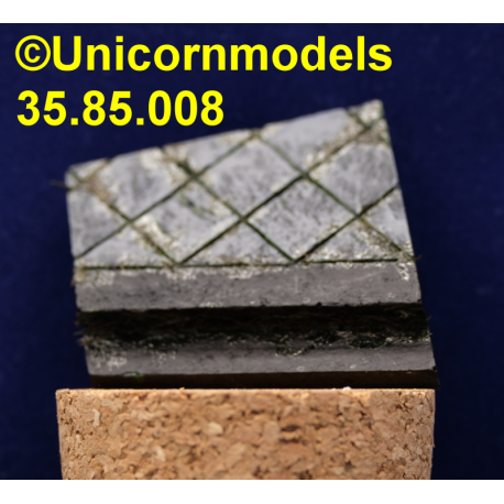 sokkel base pavement 50 x 50 mm