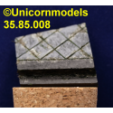 sokkel base pavement 50 x 50 mm
