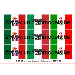Italian WWII flags