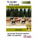 Set paarden (8 stuks random)