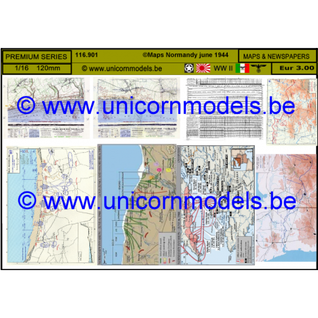 Maps Normandy