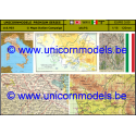 Italiaanse campagne kaarten landkaarten