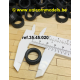 Rubber tyre low profile