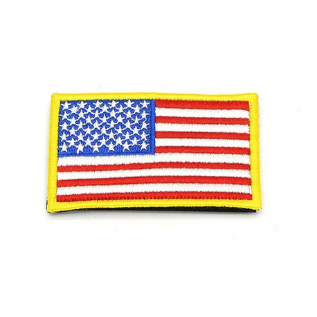 US 50 star flag patch