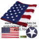 US 50 star flag embroidered