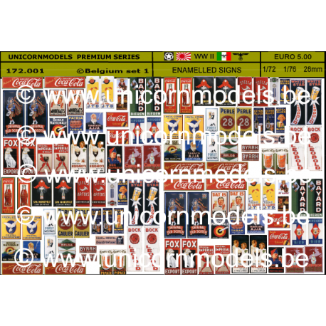Belgian Metal Publicity Panels