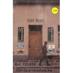 Belgisch Café en restaurant (set 4)