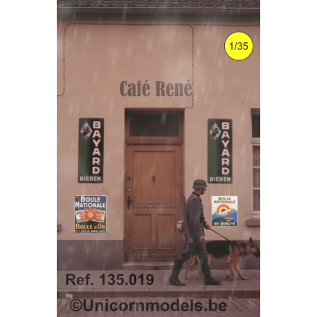 Belgisch Café en restaurant (set 4)
