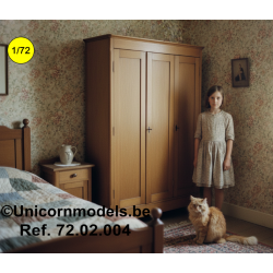 Kast gesloten 3 deurs