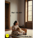 Behangpapier 1930's & 40's strepen set 1