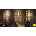Stained windowglass A-B-C-D