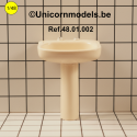 Wastafel met kolom