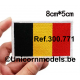 Belgium flag patch