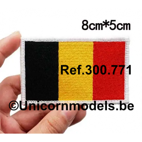 Belgium flag patch