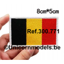 Belgium flag patch