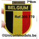 Belgium shield patch
