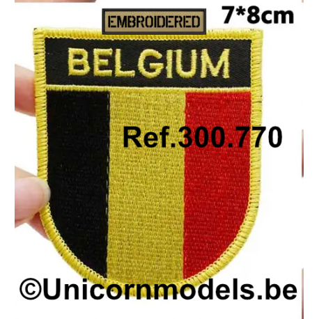 Belgium shield patch
