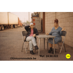 Civilian couple painted set 10 color