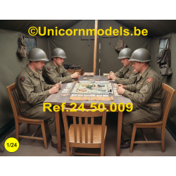 Card board games (set of 4)