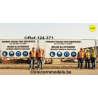 Construction site banners set 1