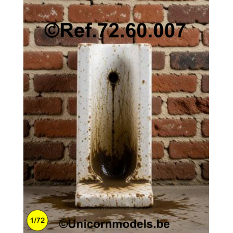 Oude urinoir